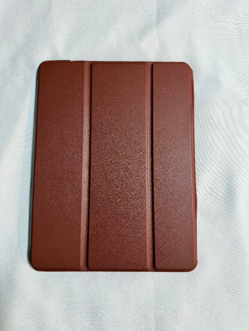 Brown Tablet Case Folio Stand Clear Back Cover for 10-11 Inch Tablet